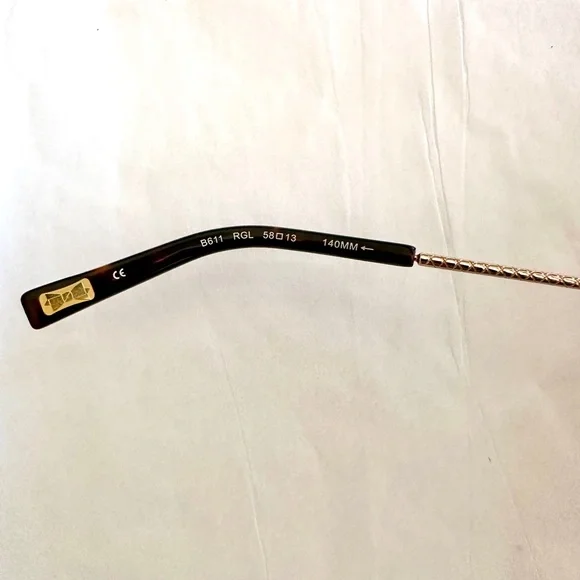 Ted Baker Gold Aviator Sunglasses - Picture 3 of 6